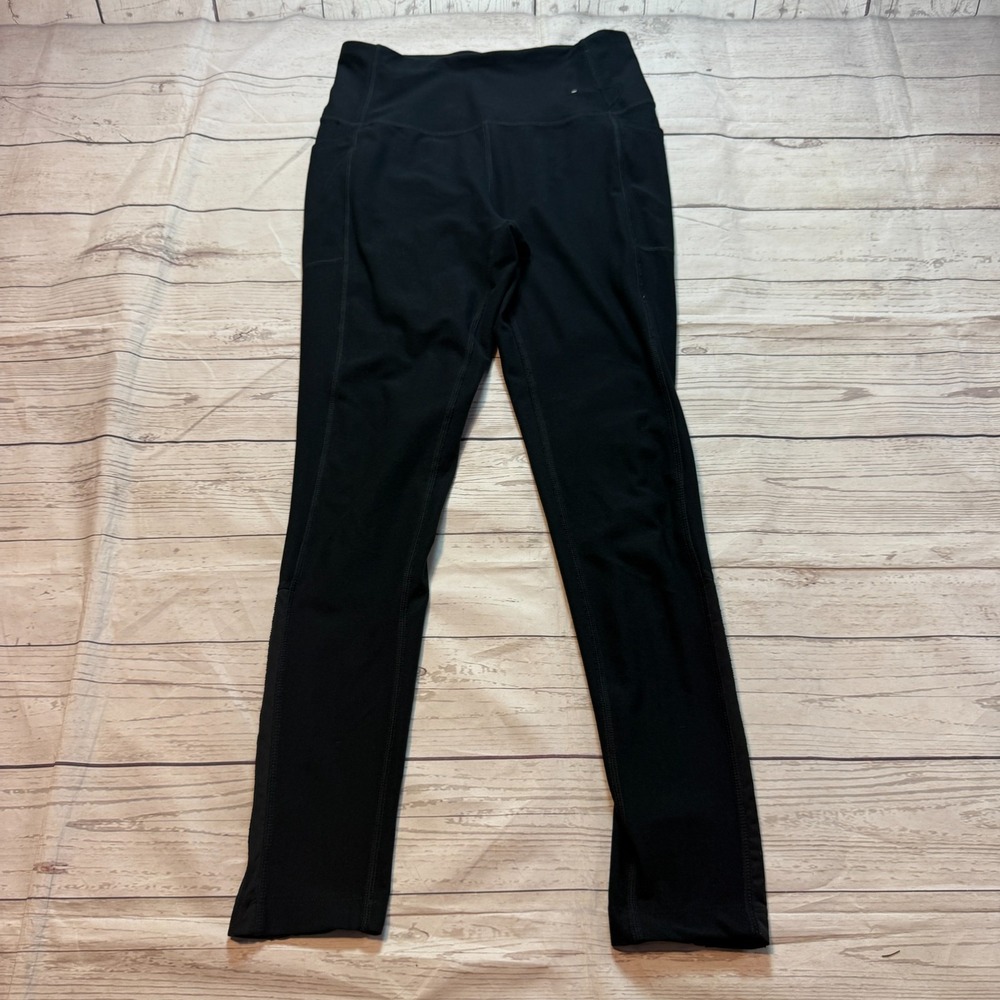 Mondetta Performance Luxury High Waisted‎ Leggings Black Women's Size Small
